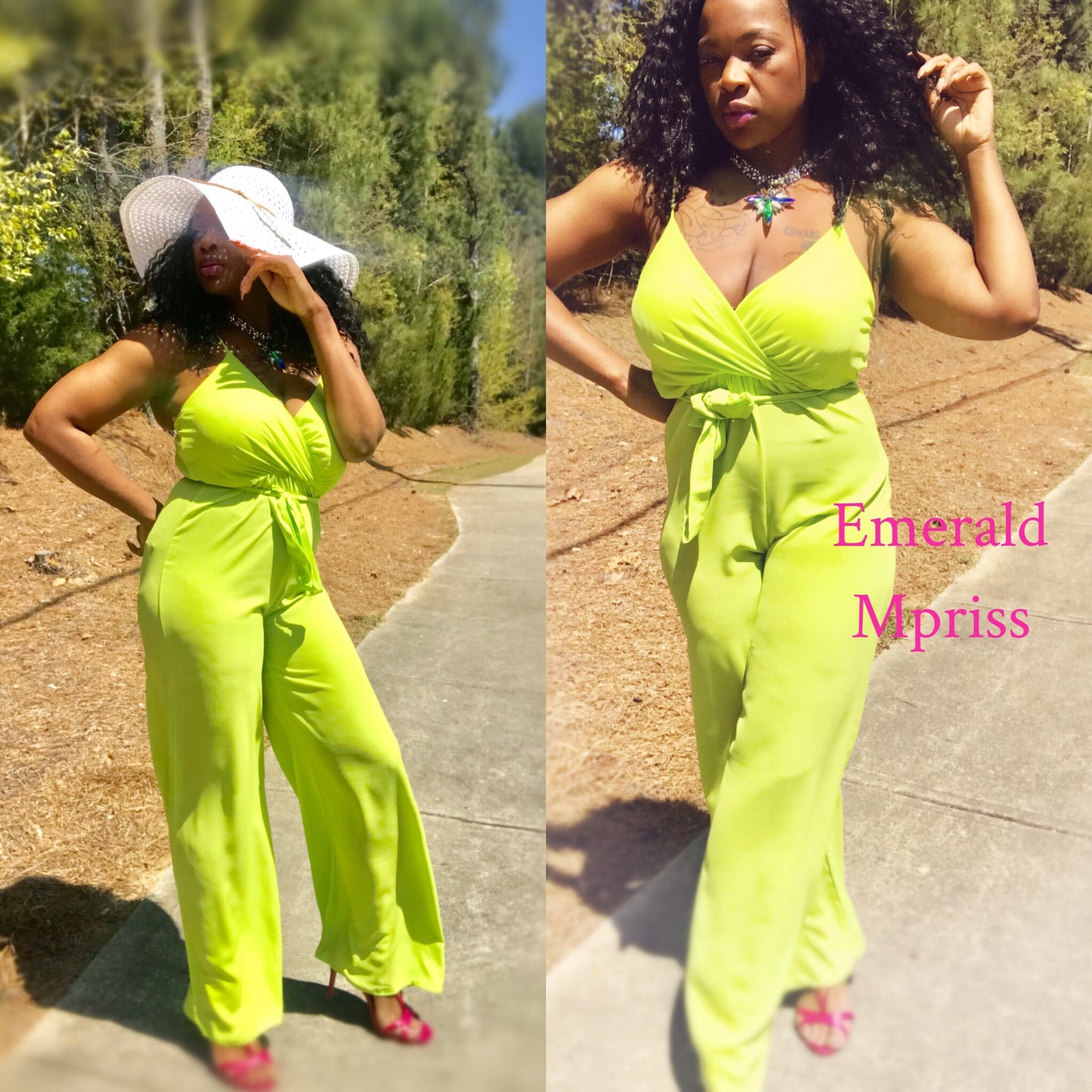 Emerald jumpsuit